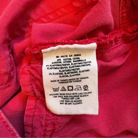 Pilcro & The Letterpress Mid Rise Skinny Stet Pink Jeans, Sz 32 - Picture 14 of 15